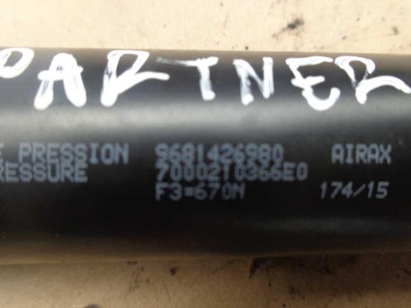 VERIN CITROEN BERLINGO / PEUGEOT PARTNER 2008+ - Vue 2